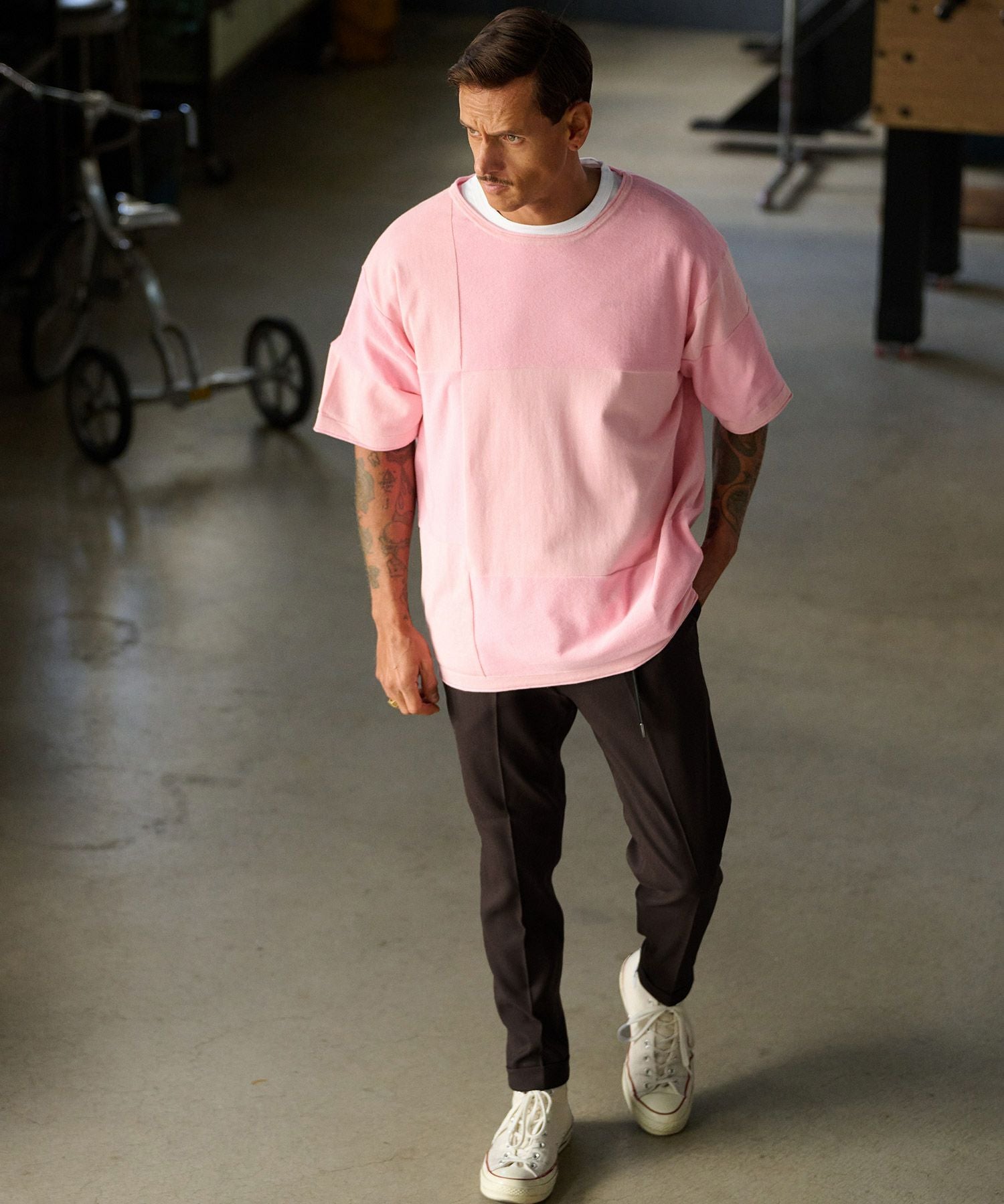 THEOREM(セオレム)】Turn up Sta-Pre Classic Trousers クラシック