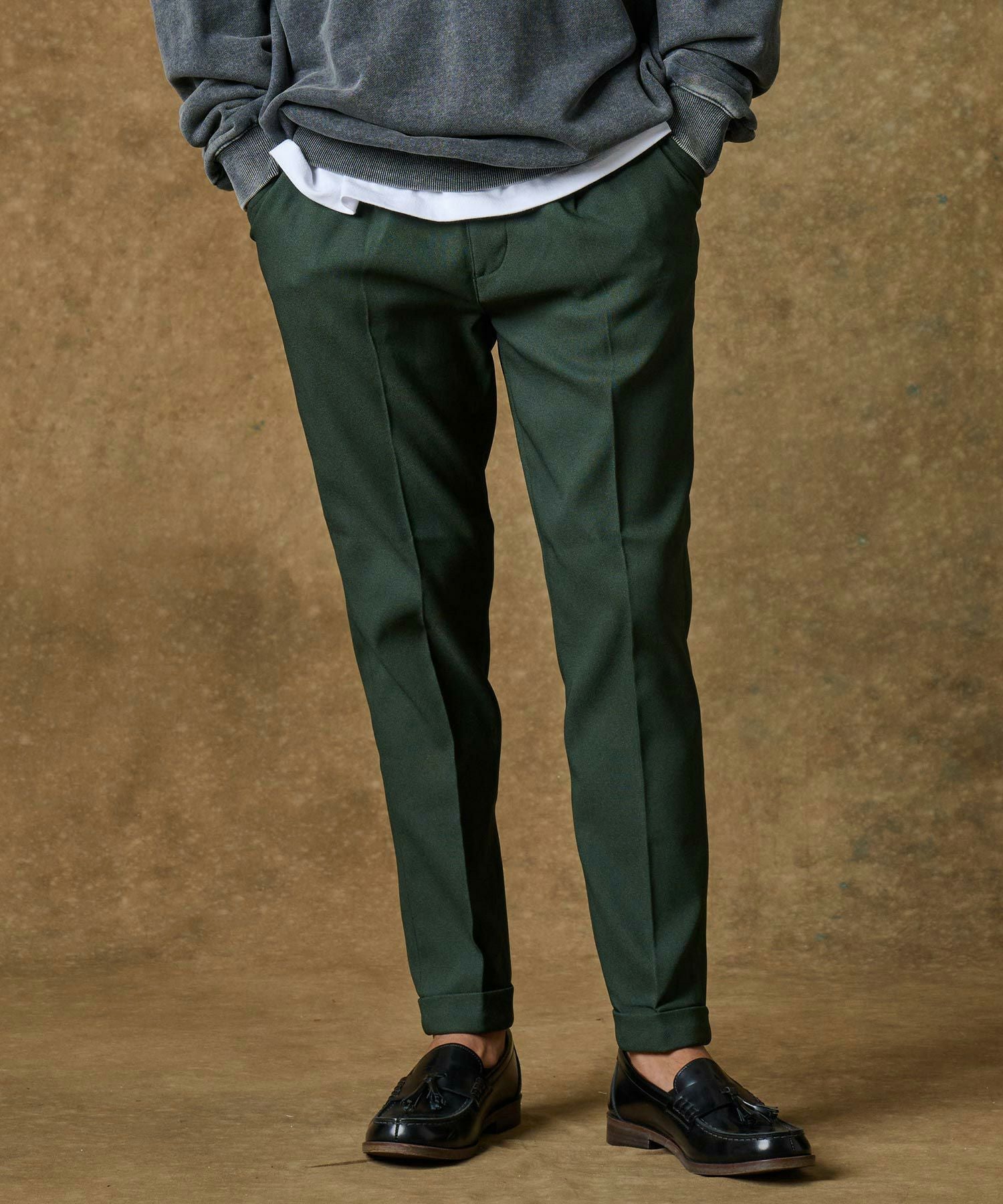 THEOREM(セオレム)】Turn up Sta-Pre Classic Trousers クラシック THEOREM(セオレム)】Turn up Sta-Pre Classic Trousers クラシック