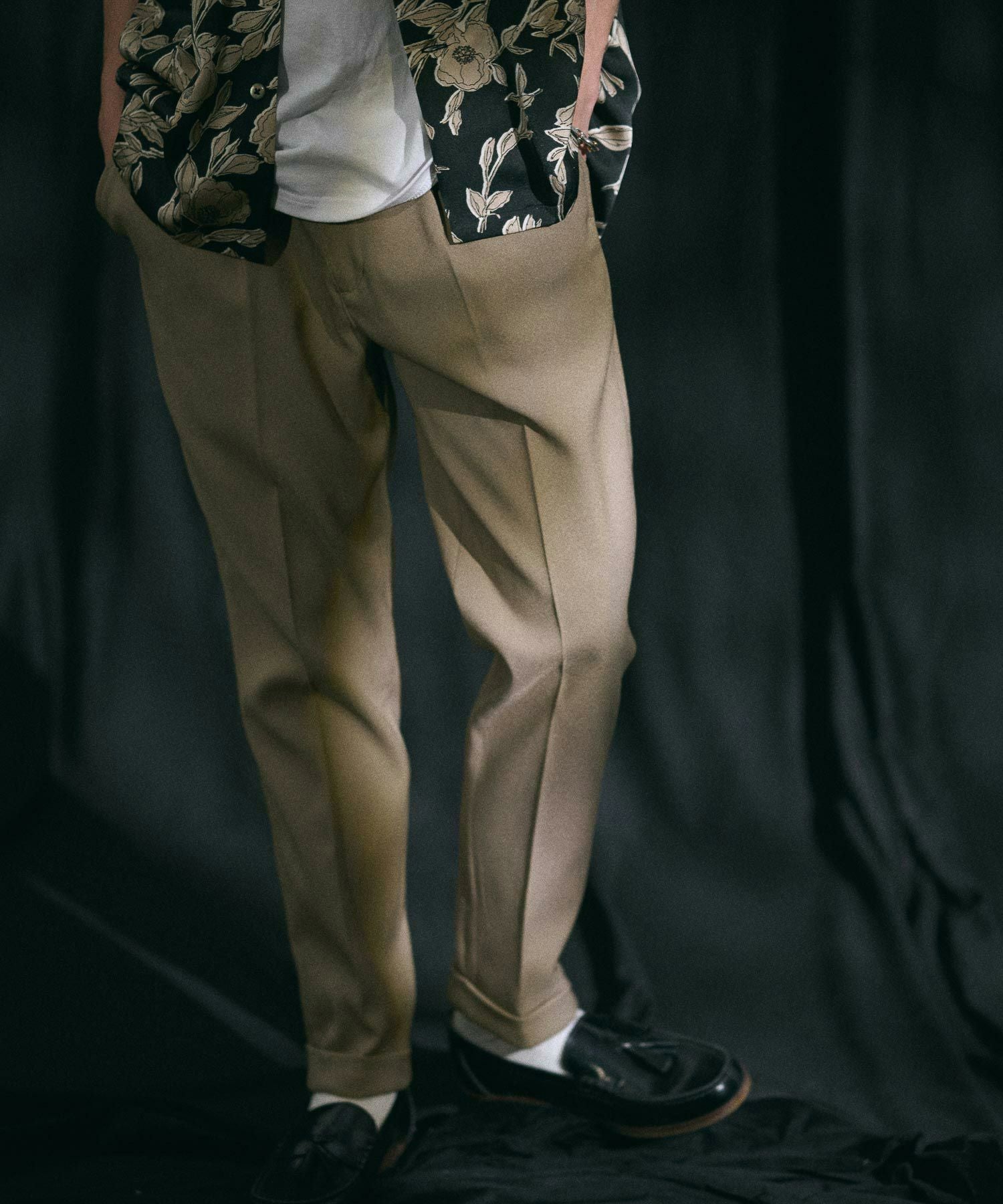 THEOREM(セオレム)】Turn up Sta-Pre Classic Trousers クラシック THEOREM(セオレム)】Turn up Sta-Pre Classic Trousers クラシック