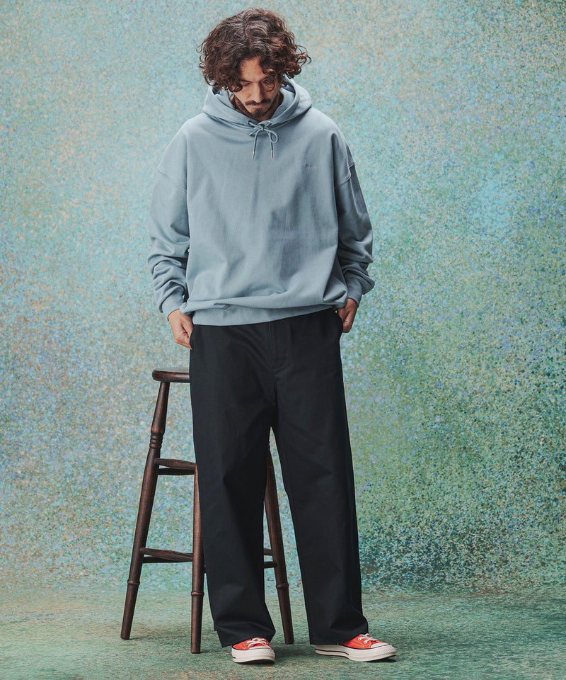 THEOREM(セオレム)】One Point Embroidered Laidback Hoodie パーカー 