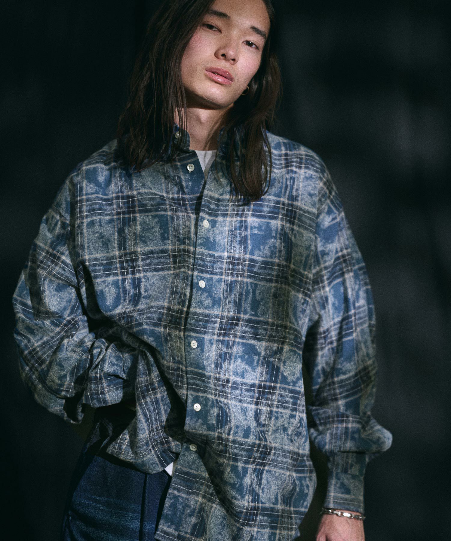 60%OFF【THEOREM(セオレム)】Processed Check Rover LS Shirt チェック