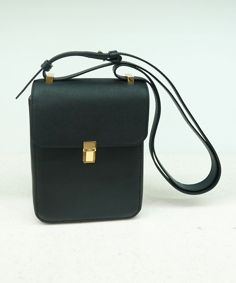 CULLNI(クルニ)】Leather Looped Strap Mini Shoulder Bag ショルダー