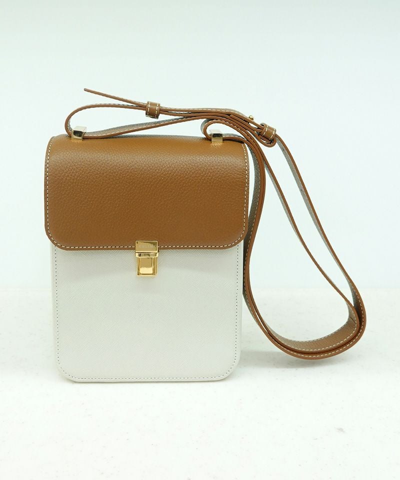 CULLNI(クルニ)】Leather Looped Strap Mini Shoulder Bag ショルダー 