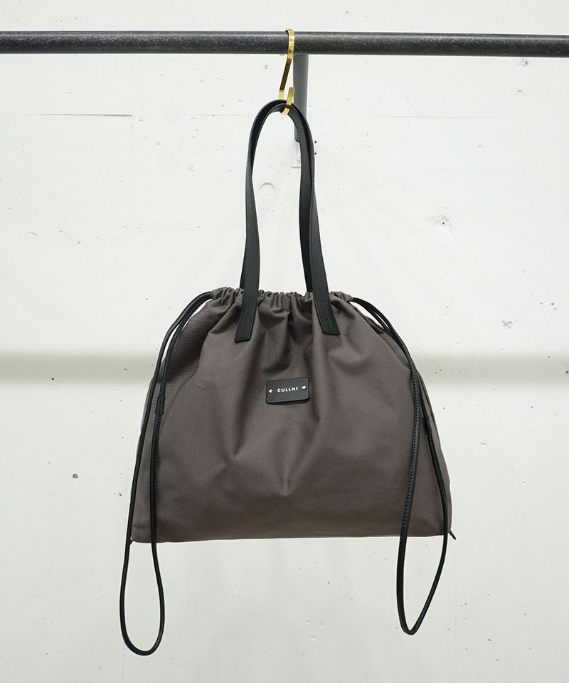 CULLNI トートバッグ CULLNI(クルニ)】Canvas Drawstring Tote Bag トートバッグ(BG-044