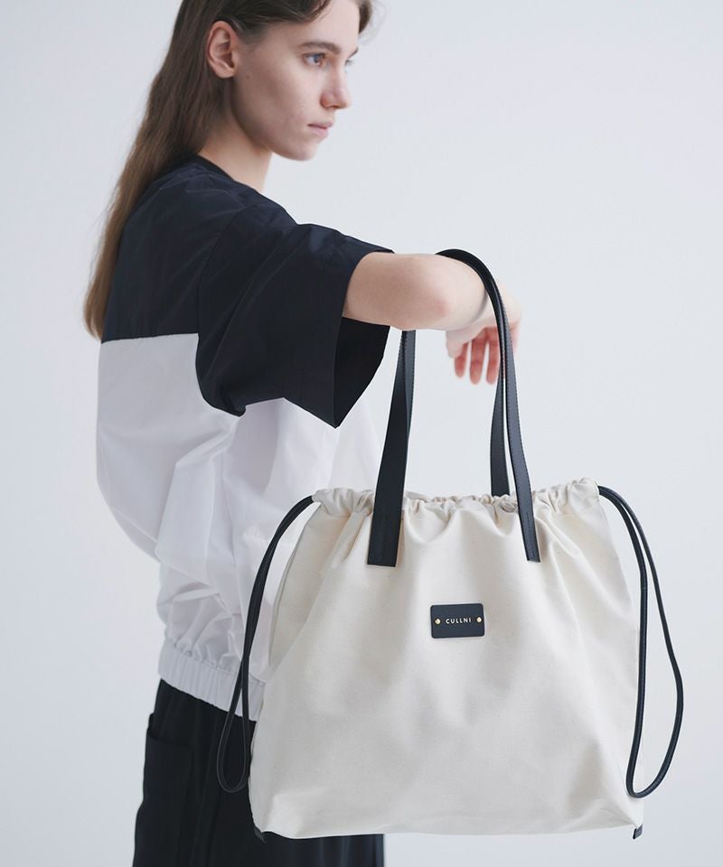 30%OFF【CULLNI(クルニ)】Canvas Drawstring Tote Bag トートバッグ(BG 