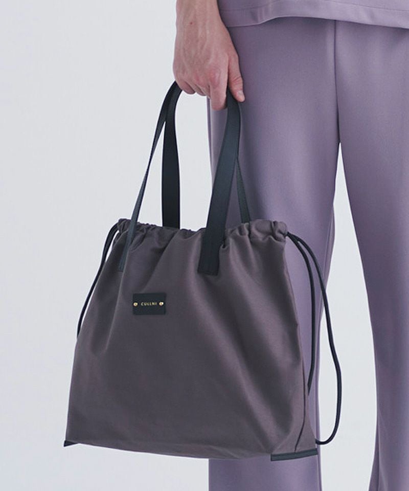 CULLNI(クルニ)】Canvas Drawstring Tote Bag トートバッグ(BG-044