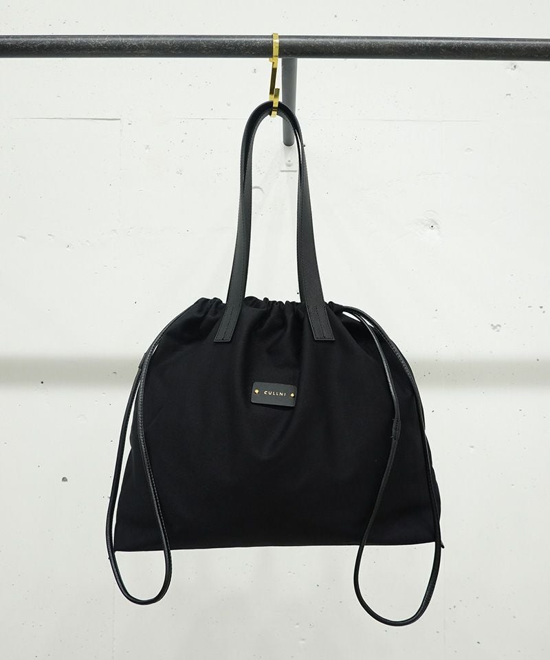 CULLNI(クルニ)】Canvas Drawstring Tote Bag トートバッグ(BG-044