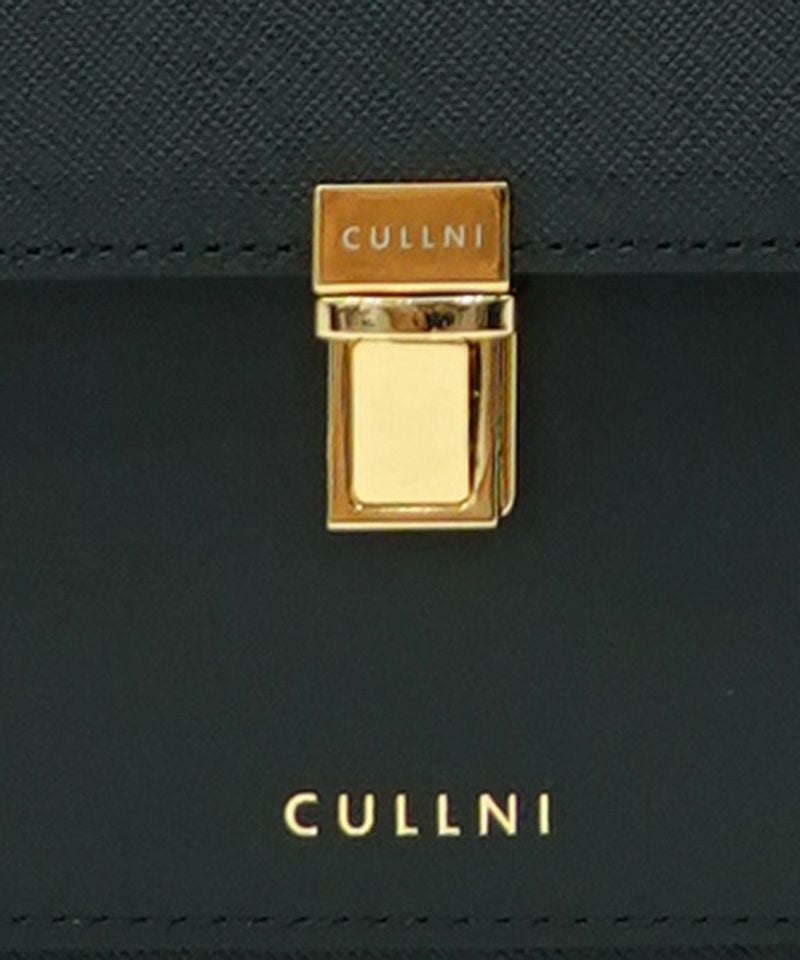 CULLNI(クルニ)】Leather Flap Shoulder Bag レザーショルダーバッグ