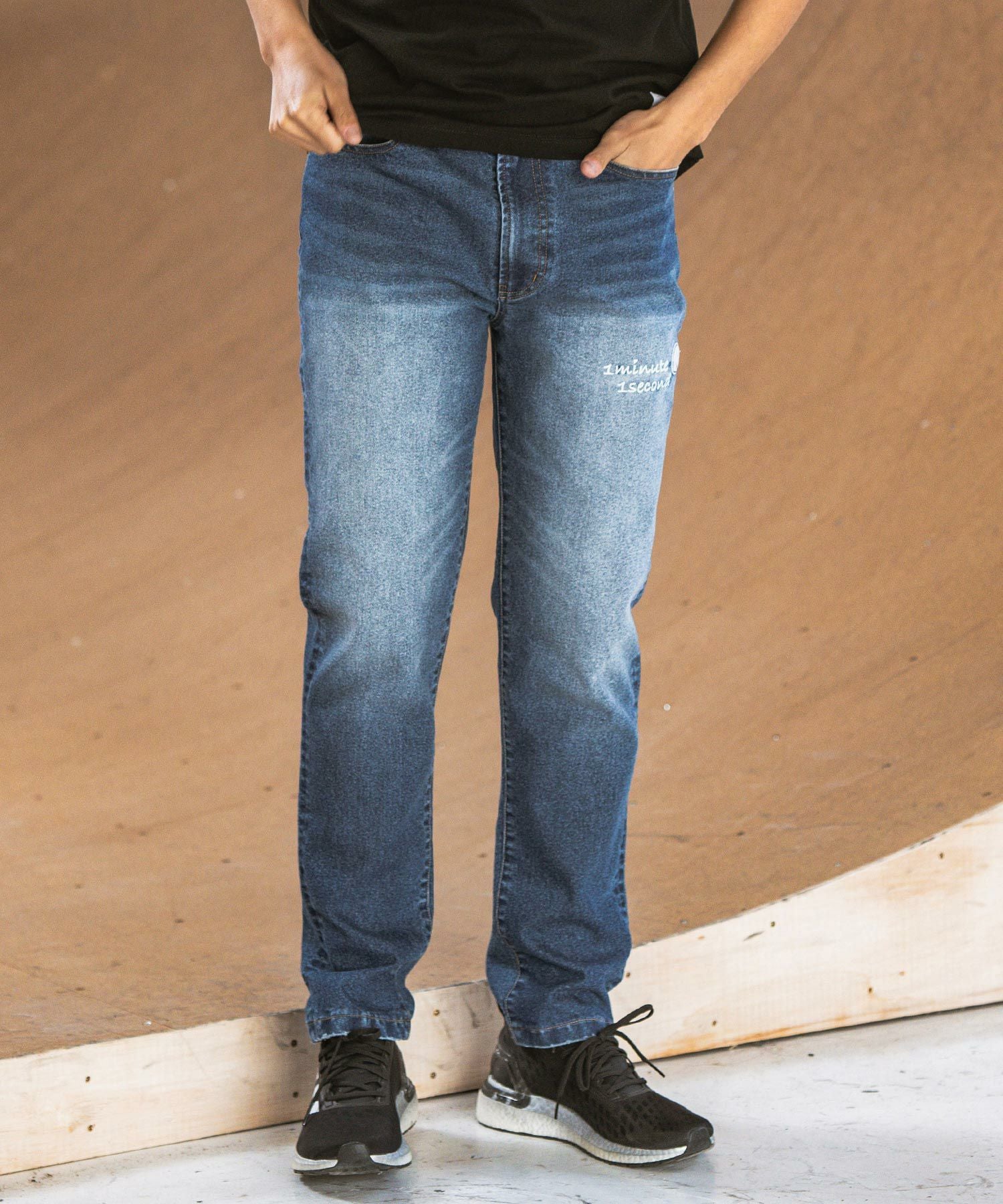 60%OFF【seventy seven(セブンティセブン)】 washed denim pants