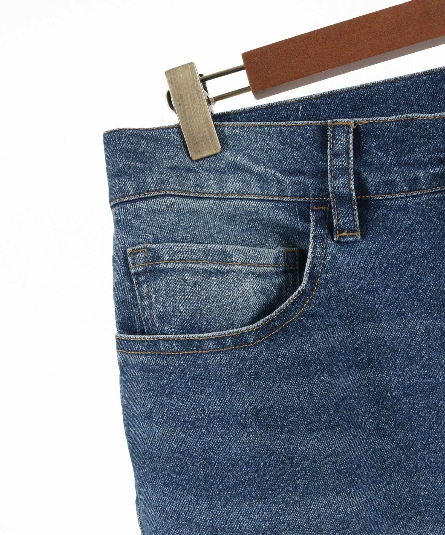 60%OFF【seventy seven(セブンティセブン)】 washed denim pants