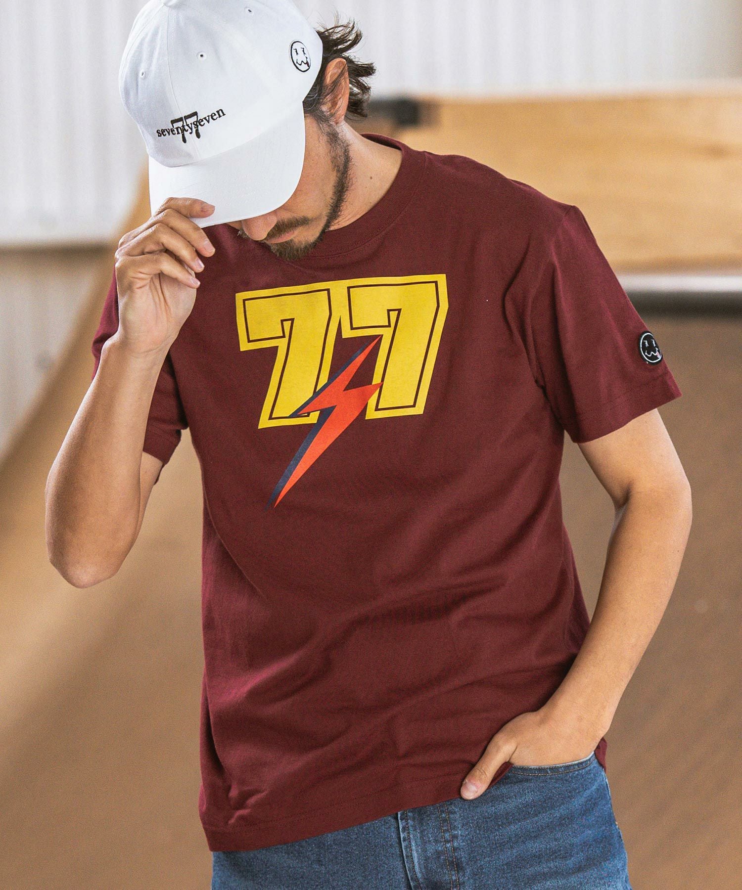 50%OFF【seventy seven(セブンティセブン)】middle onz S-S t-shirts