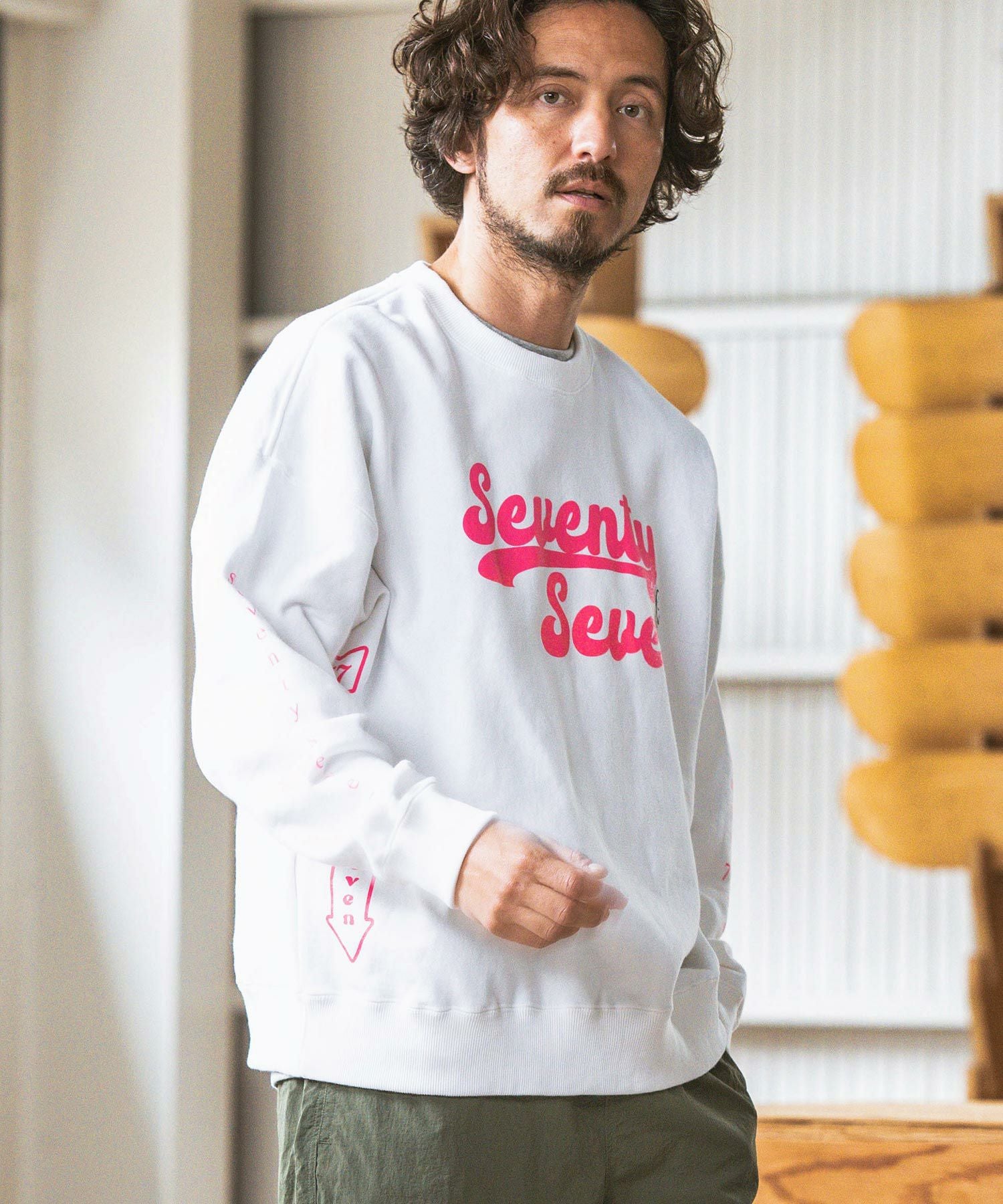 50%OFF【seventy seven(セブンティセブン)】 middle onz over size