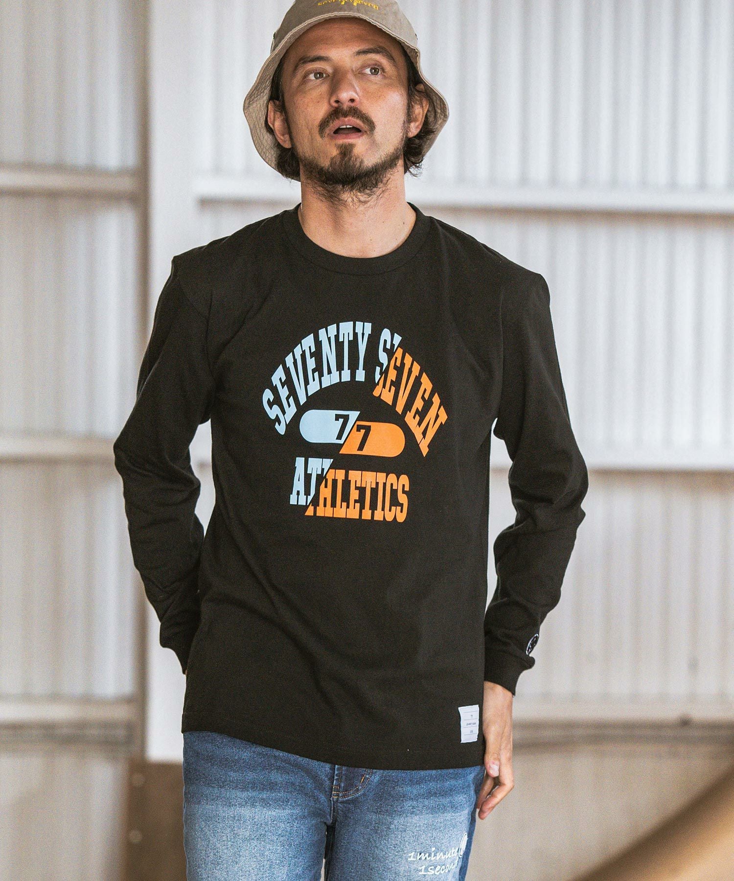9nineTシャツ 30%OFF【seventy seven(セブンティセブン)】middle onz FB t-shirts