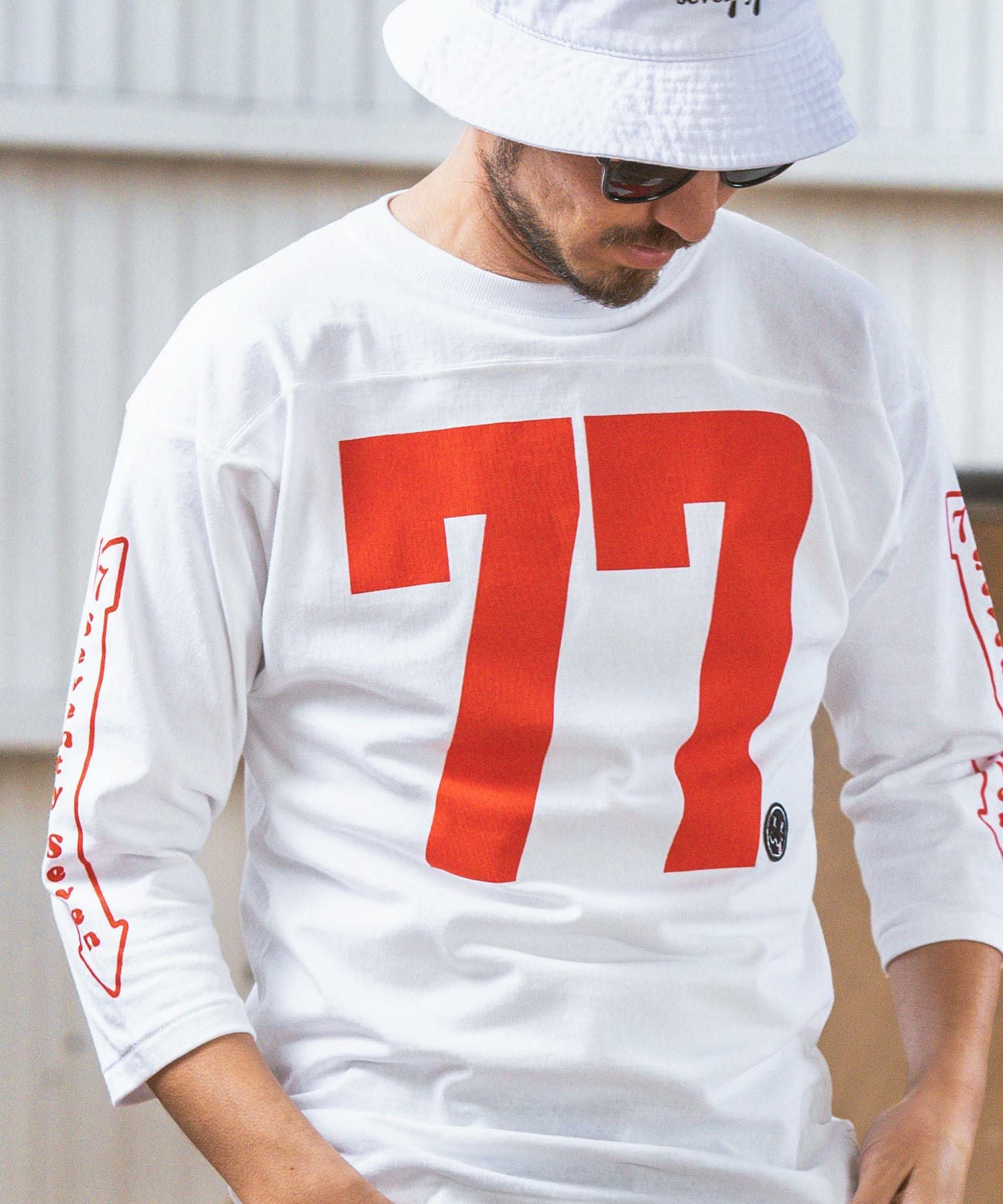 30%OFF【seventy seven(セブンティセブン)】middle onz FB t-shirts