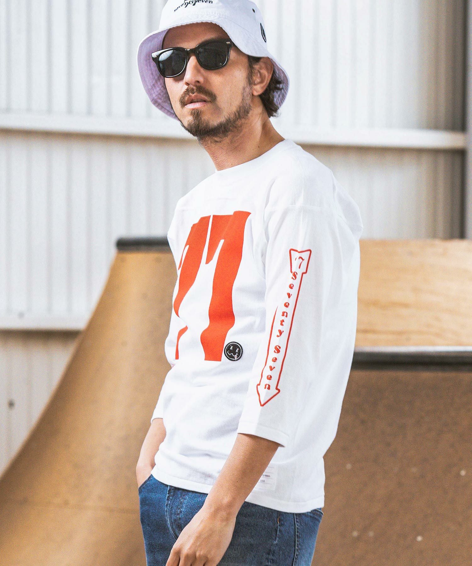 30%OFF【seventy seven(セブンティセブン)】middle onz FB t-shirts