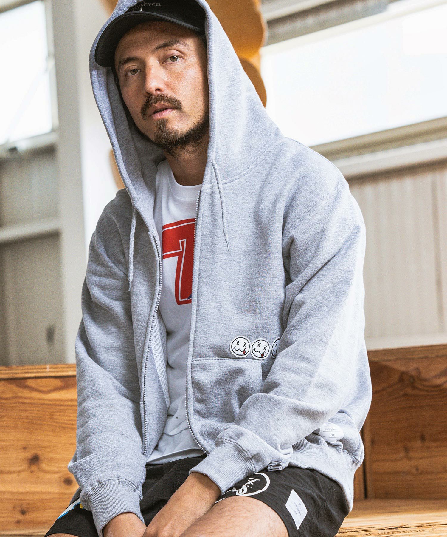 30%OFF【seventy seven(セブンティセブン)】middle onz FB t-shirts