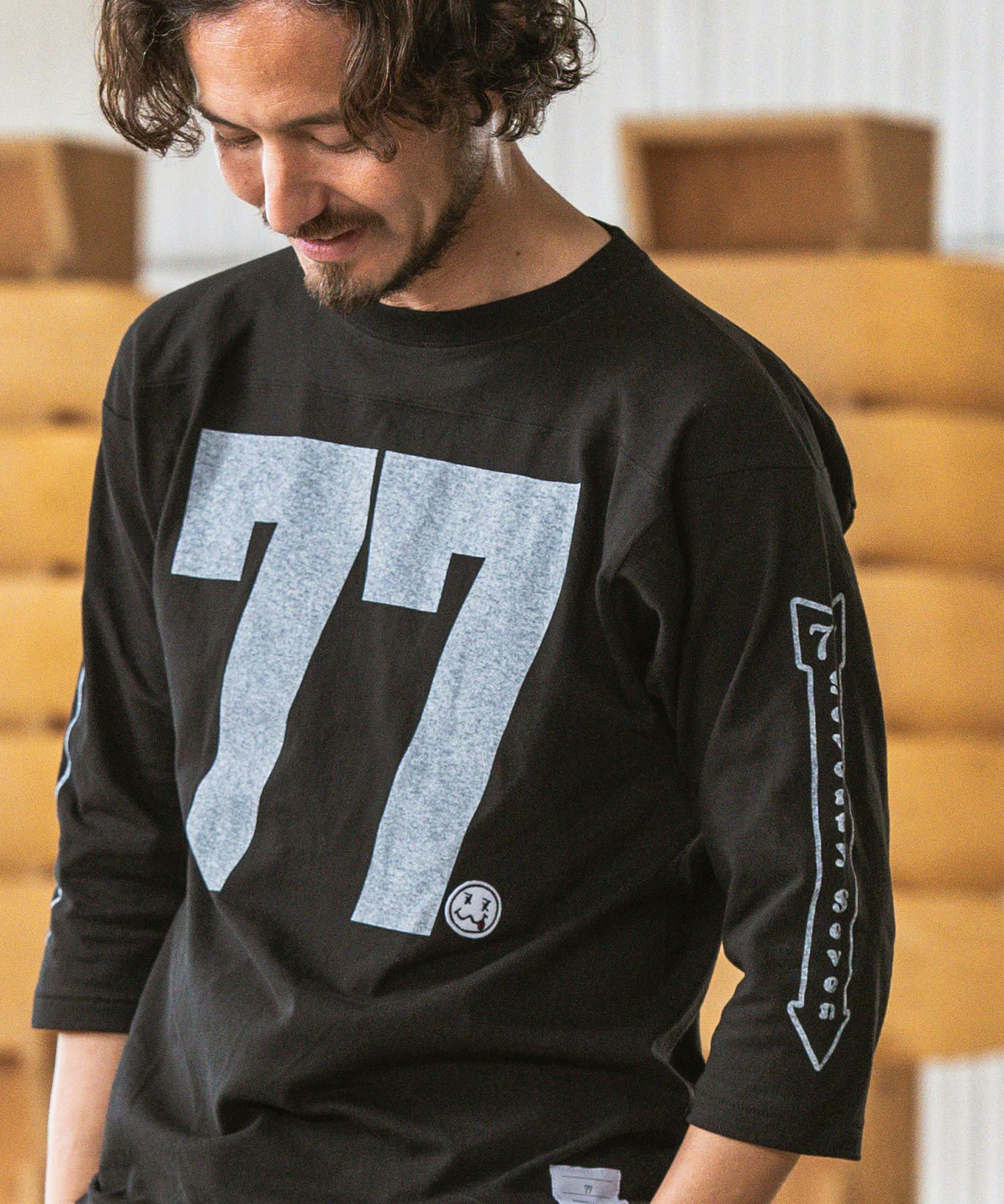 30%OFF【seventy seven(セブンティセブン)】middle onz FB t-shirts