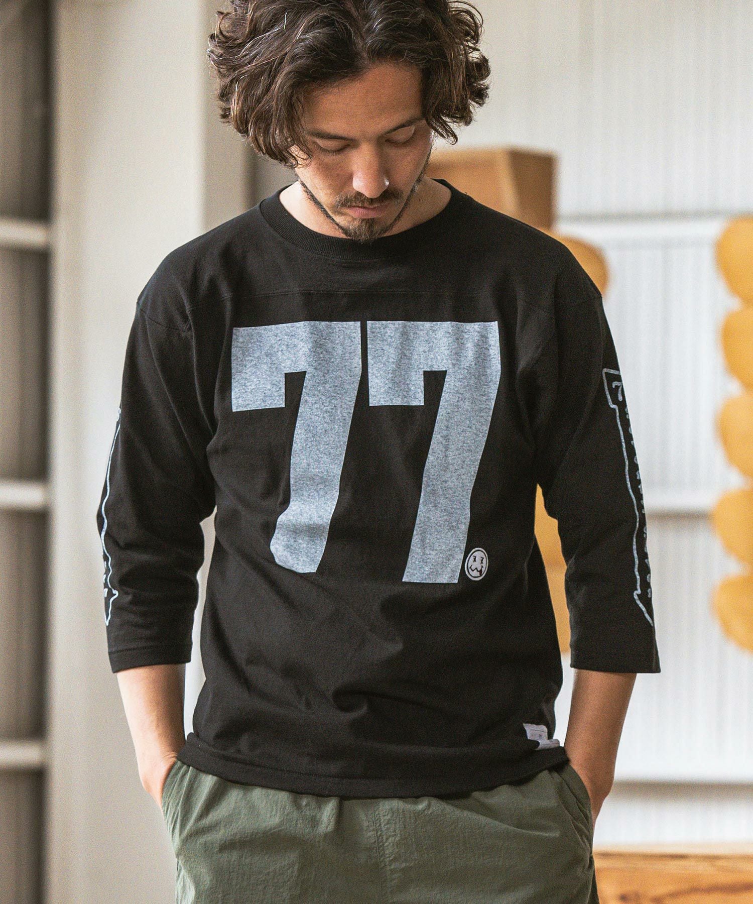 30%OFF【seventy seven(セブンティセブン)】middle onz FB t-shirts