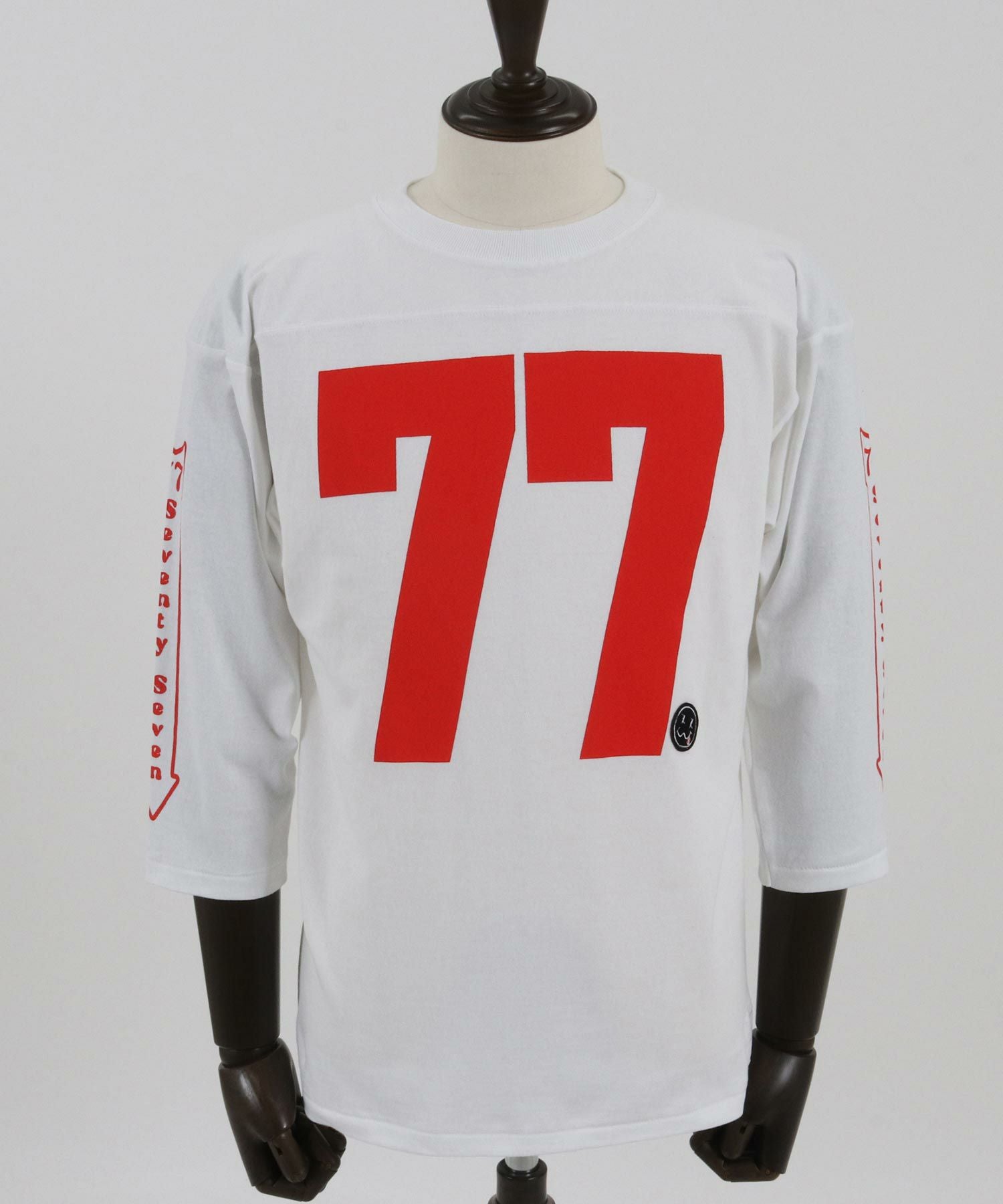 tシャツ 30%OFF【seventy seven(セブンティセブン)】middle onz FB t-shirts