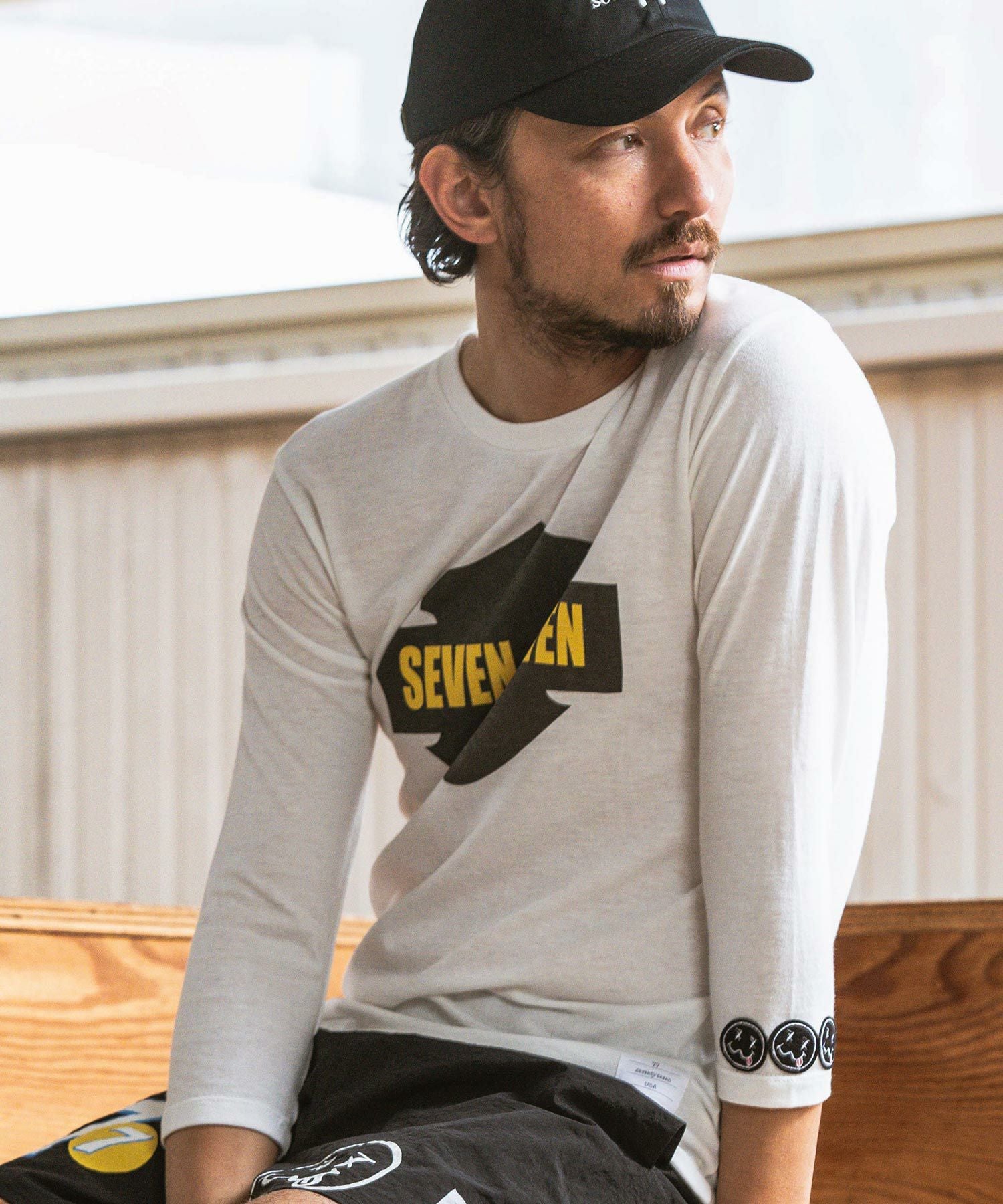 60%OFF【seventy seven(セブンティセブン)】light onz 3-4 sleeve t