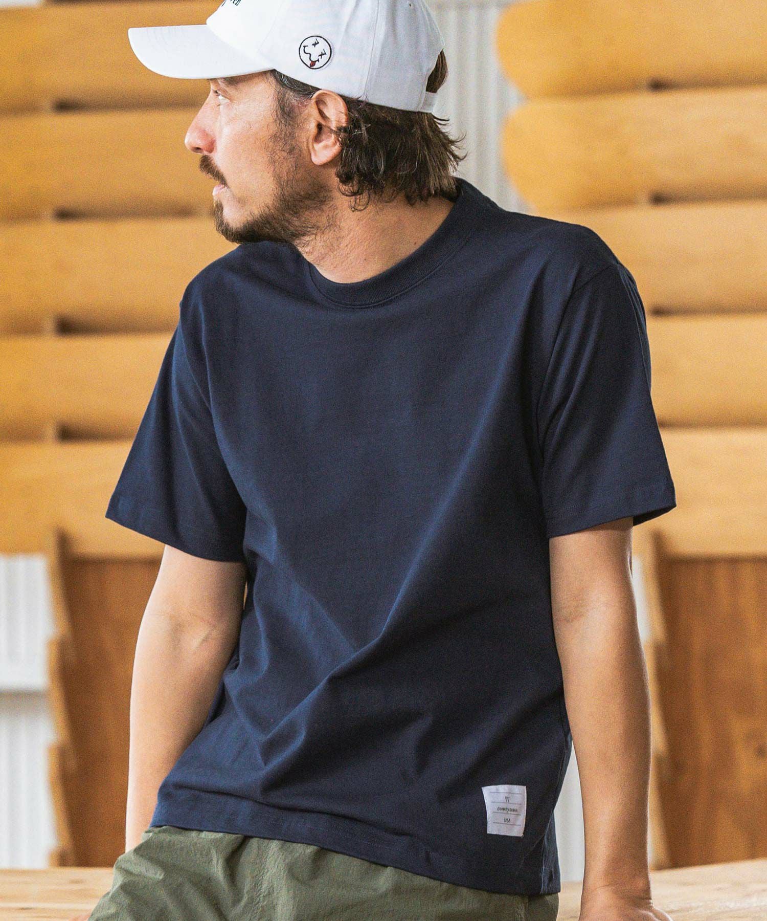 30%OFF【seventy seven(セブンティセブン)】heavy onz USA cotton t