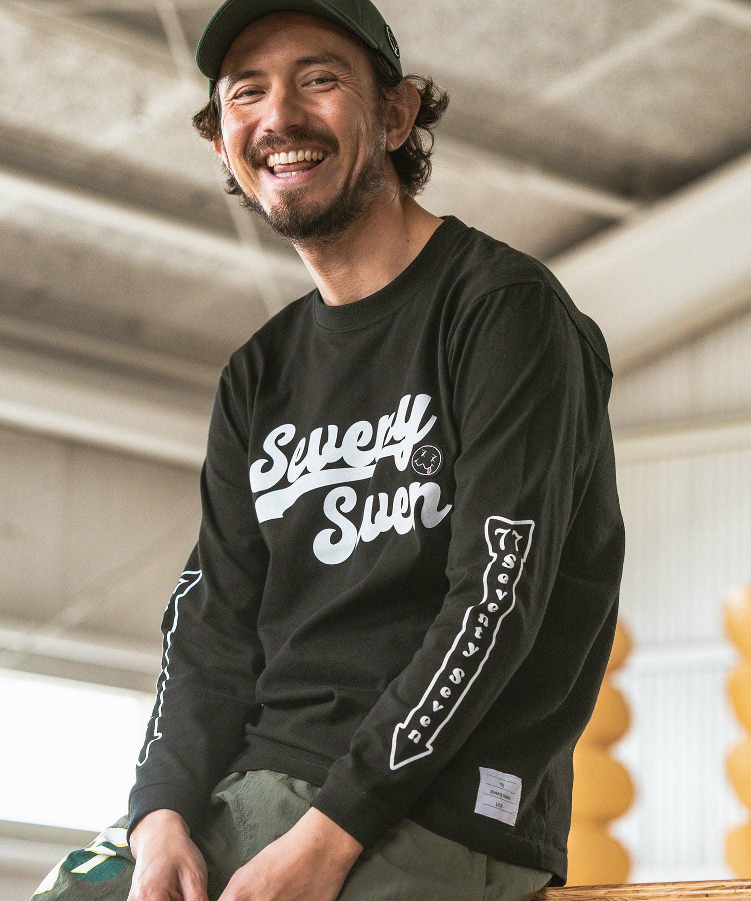 60%OFF【seventy seven(セブンティセブン)】heavy onz L-S t-shirts