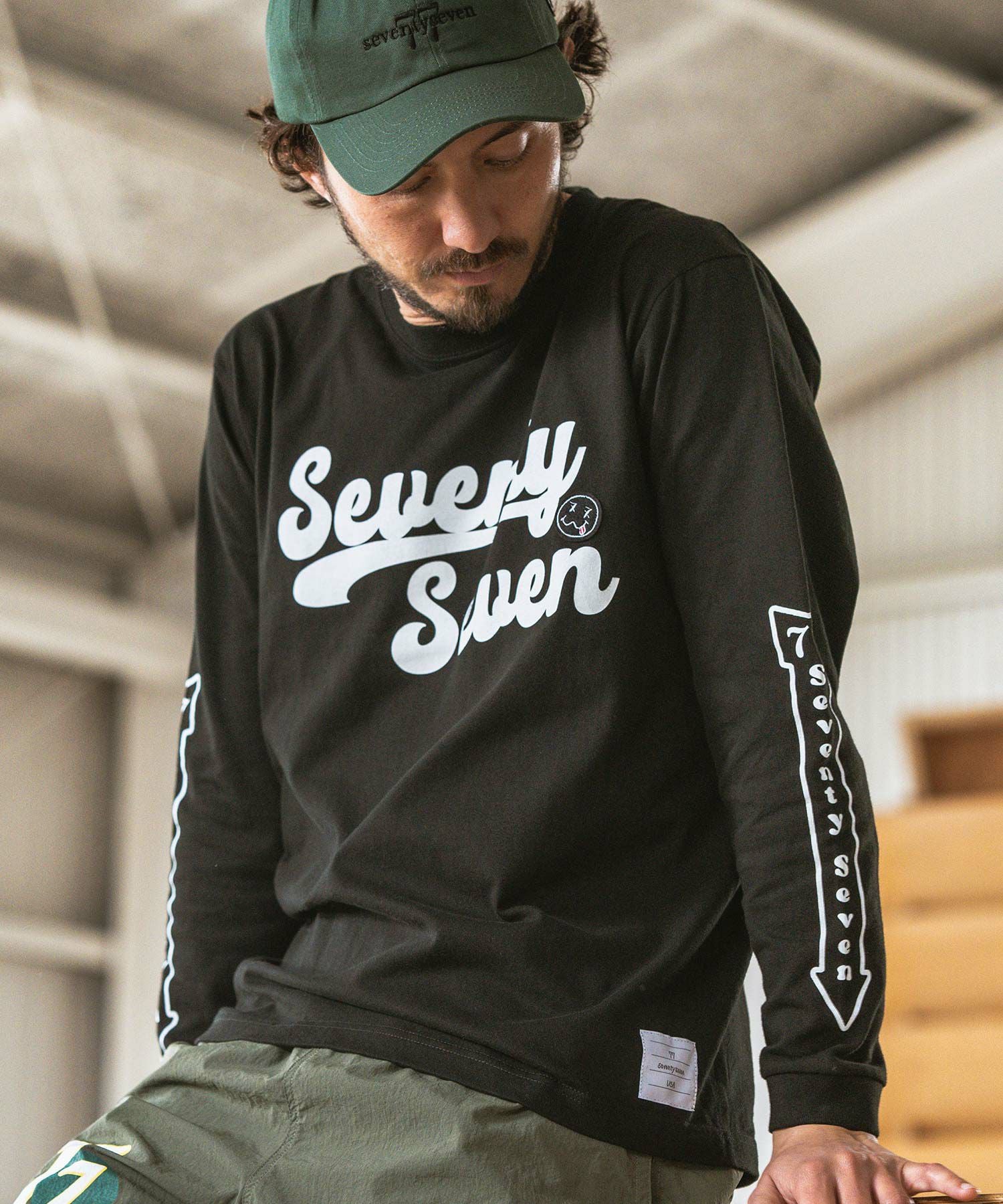 50%OFF【seventy seven(セブンティセブン)】heavy onz L-S t-shirts