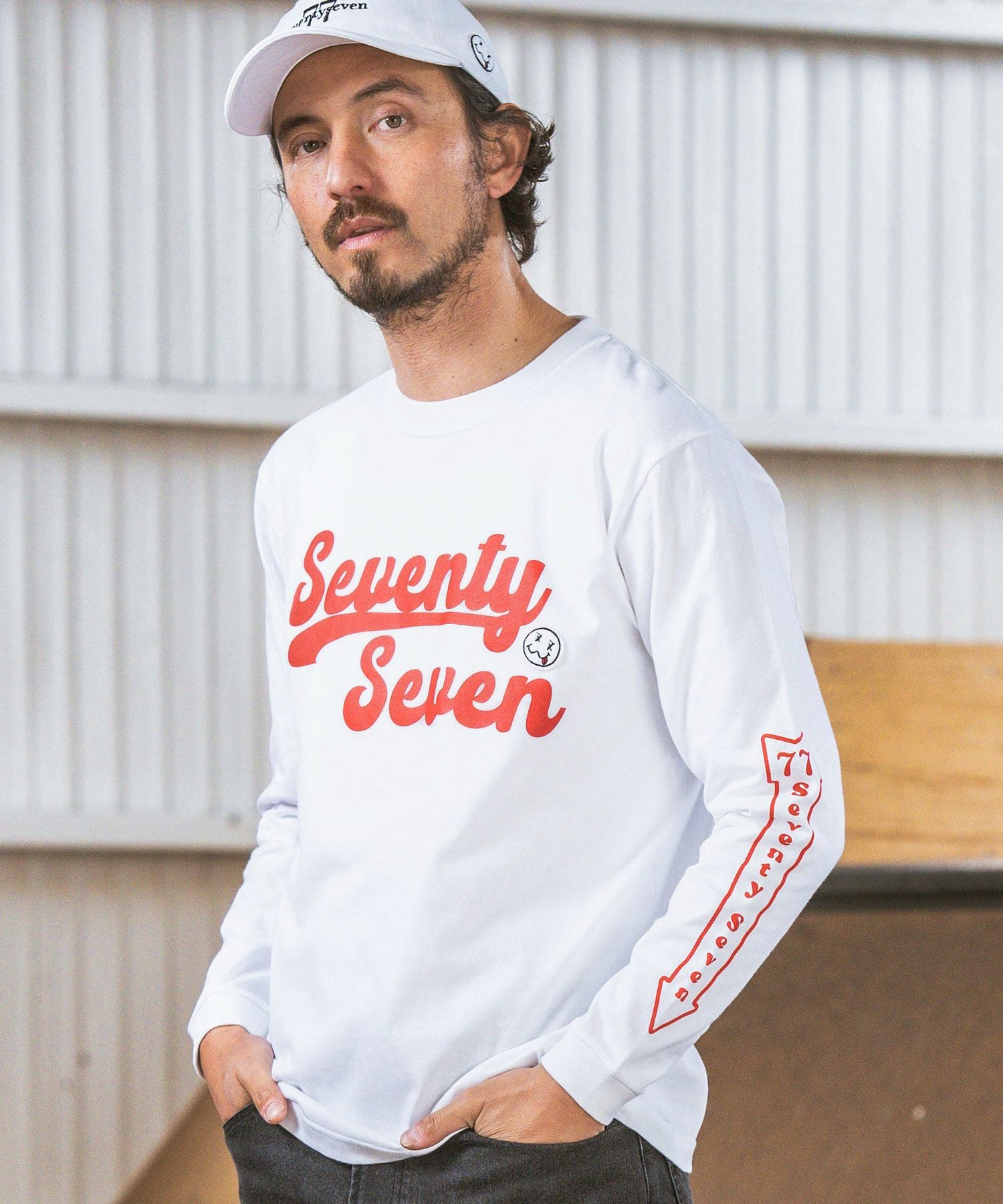 50%OFF【seventy seven(セブンティセブン)】heavy onz L-S t-shirts