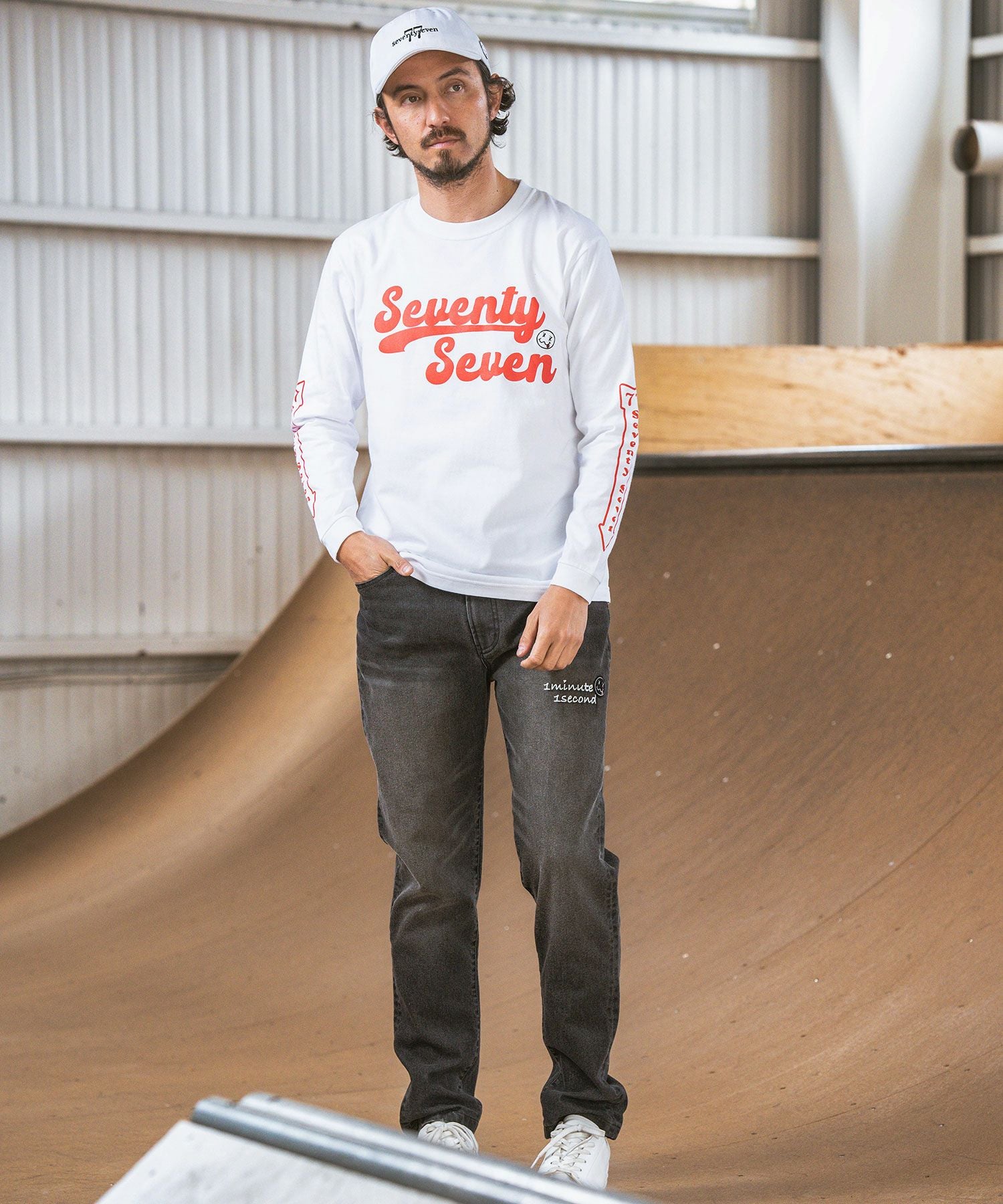 50%OFF【seventy seven(セブンティセブン)】heavy onz L-S t-shirts