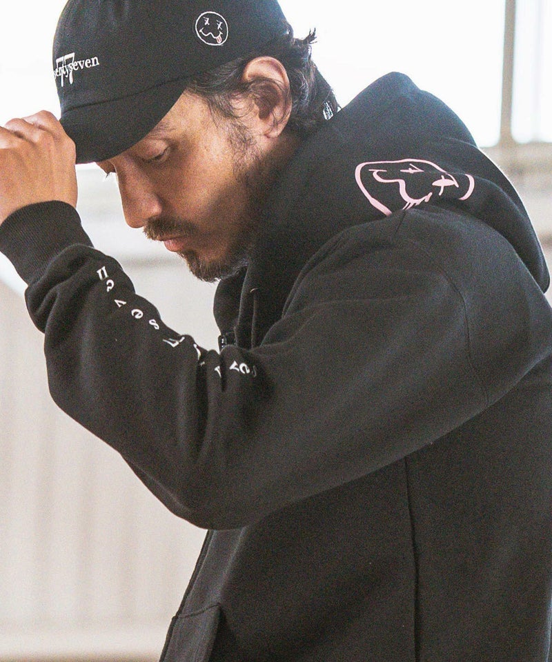 50%OFF【seventy seven(セブンティセブン)】 middle onz zip up sweat 