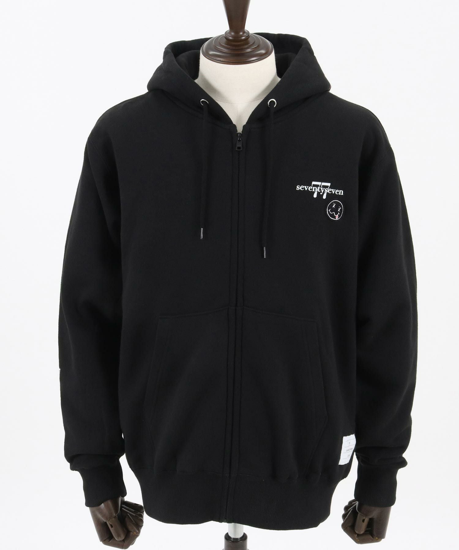 50%OFF【seventy seven(セブンティセブン)】 middle onz zip up sweat