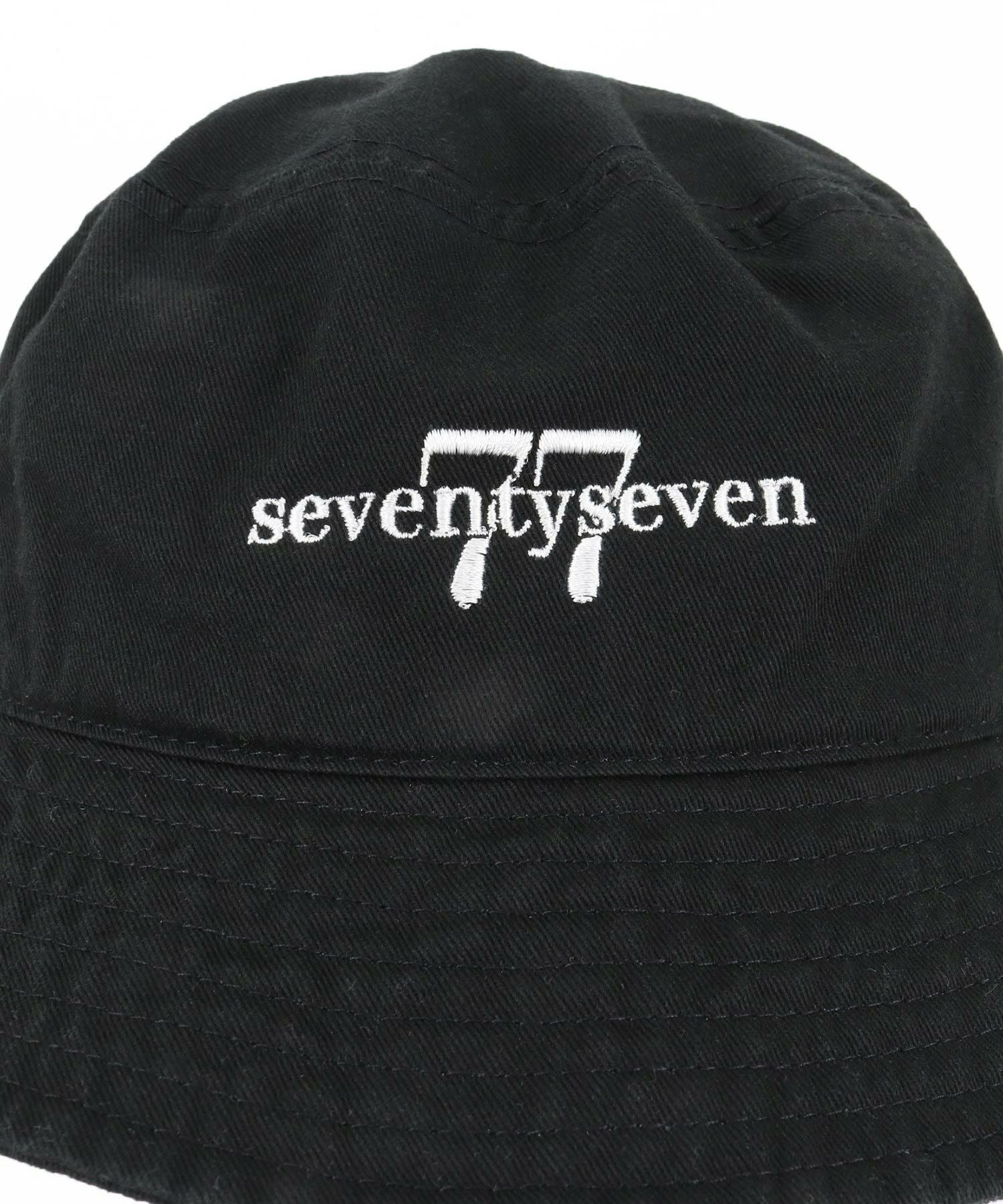 50%OFF【seventy seven(セブンティセブン)】 embroidery bucket hat
