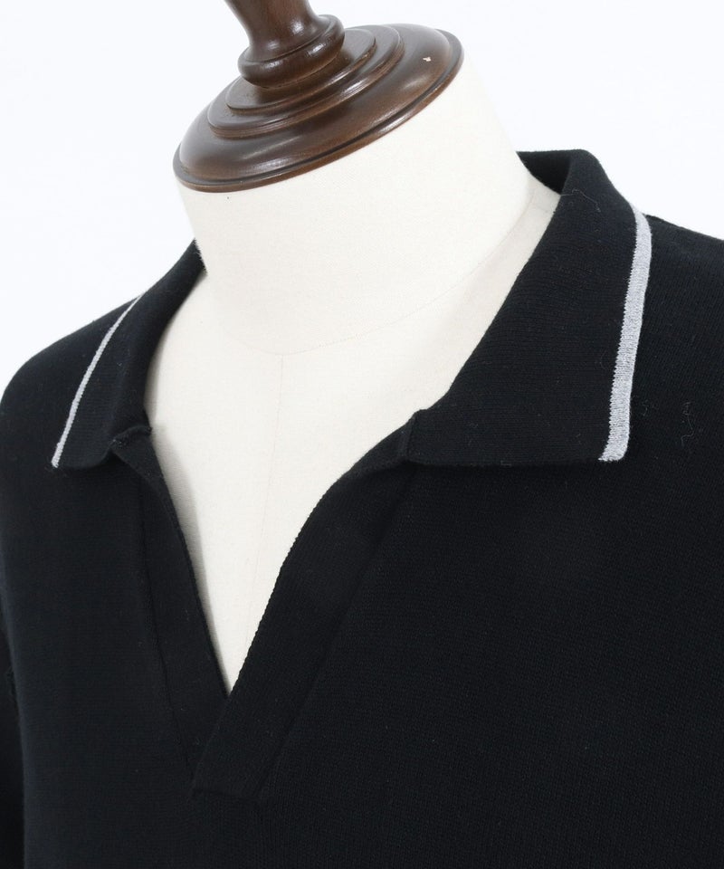 50%OFF【GLIMCLAP(グリムクラップ)】distressed short-sleeve polo 