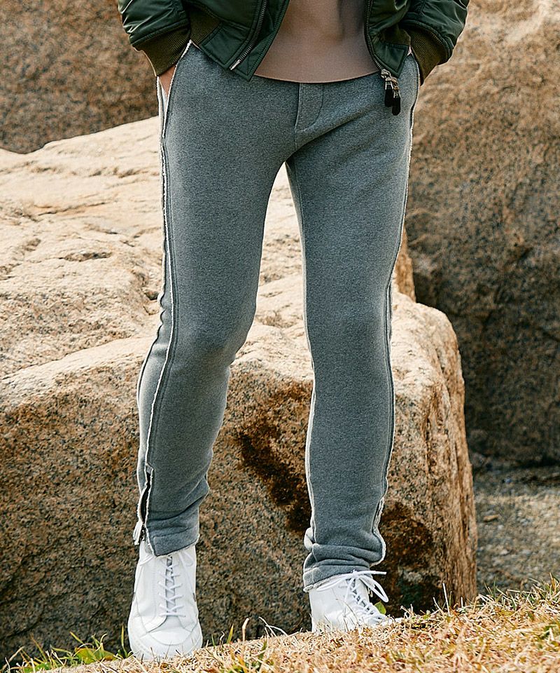 wjk】hem zip seam pants ジップパンツ(5183 hj17e) | CAMBIO カンビオ