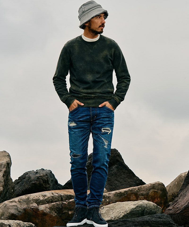 wjk】tight straight selvedge denim(used) デニムパンツ(5182 dn88e