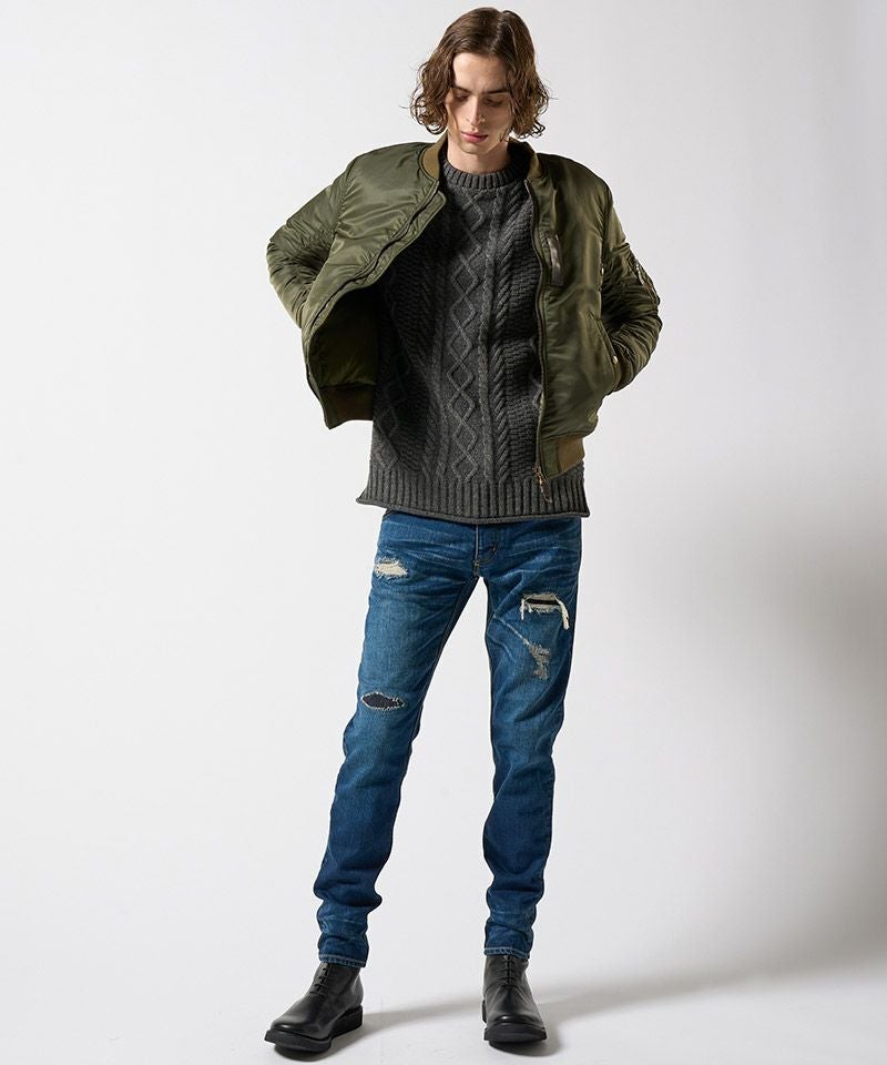 wjk】tight straight selvedge denim(used) デニムパンツ(5182 dn88e