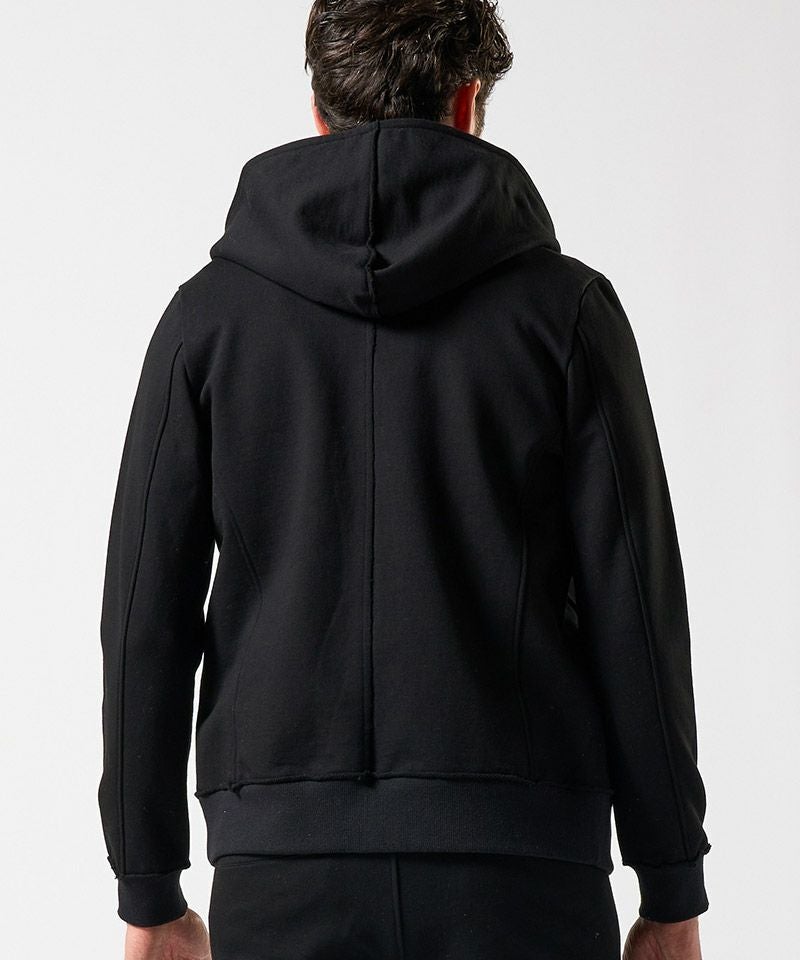wjk super urake parka ジップアップ パーカー 黒 wjk パーカー 「LEON×B'2nd×wjk」super urake parker メンズ