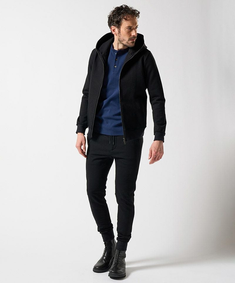 wjk super urake parka ジップアップ パーカー 黒 wjk】super urake parker ラグランスリーブパーカー(2080 hj17g