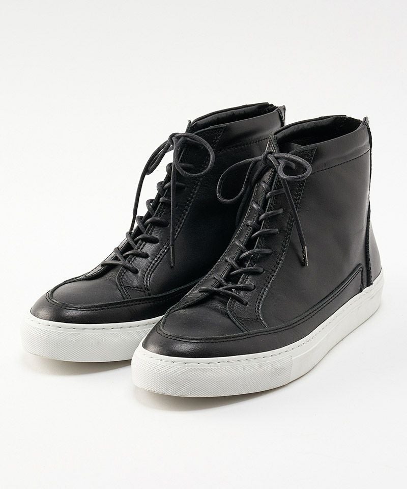 wjk】 back zip sneaker レザースニーカー(8325 bt44e) | CAMBIO カンビオ