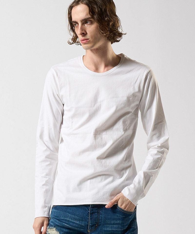 wjk】cut-off crew-neck L-S カットソー(7708 js01e) | CAMBIO カンビオ