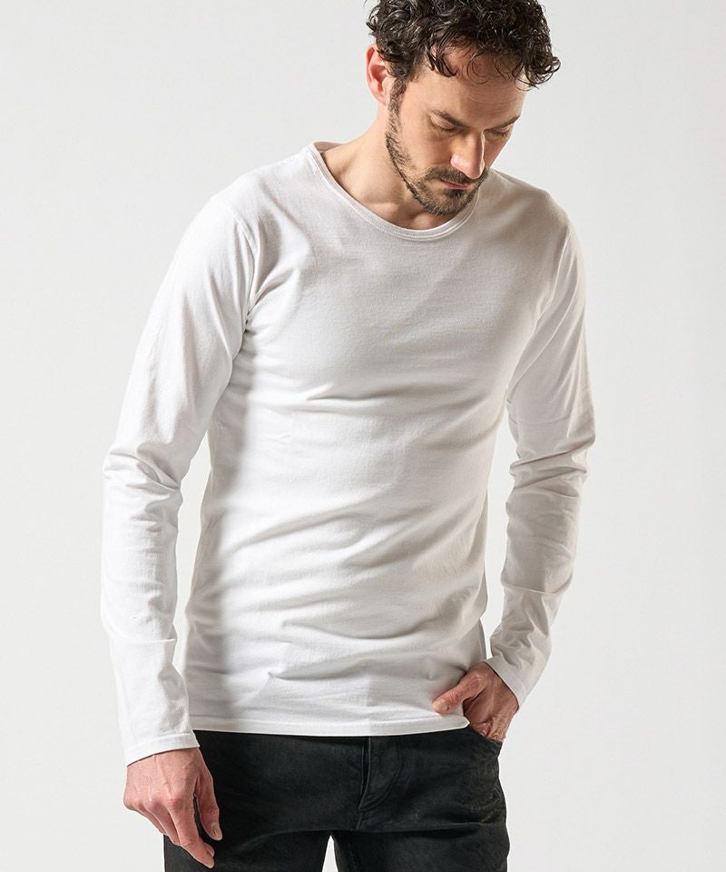 wjk】basic crew-neck L-S クルーネックカットソー(7880 js01e