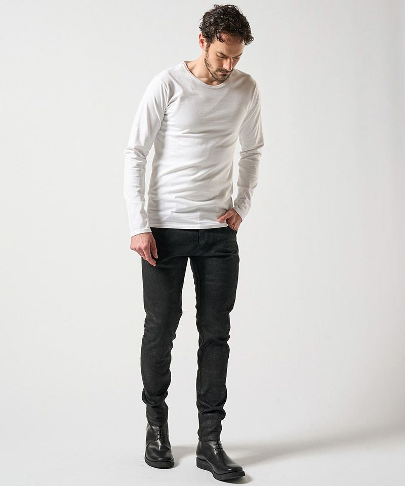 wjk】basic crew-neck L-S クルーネックカットソー(7880 js01e