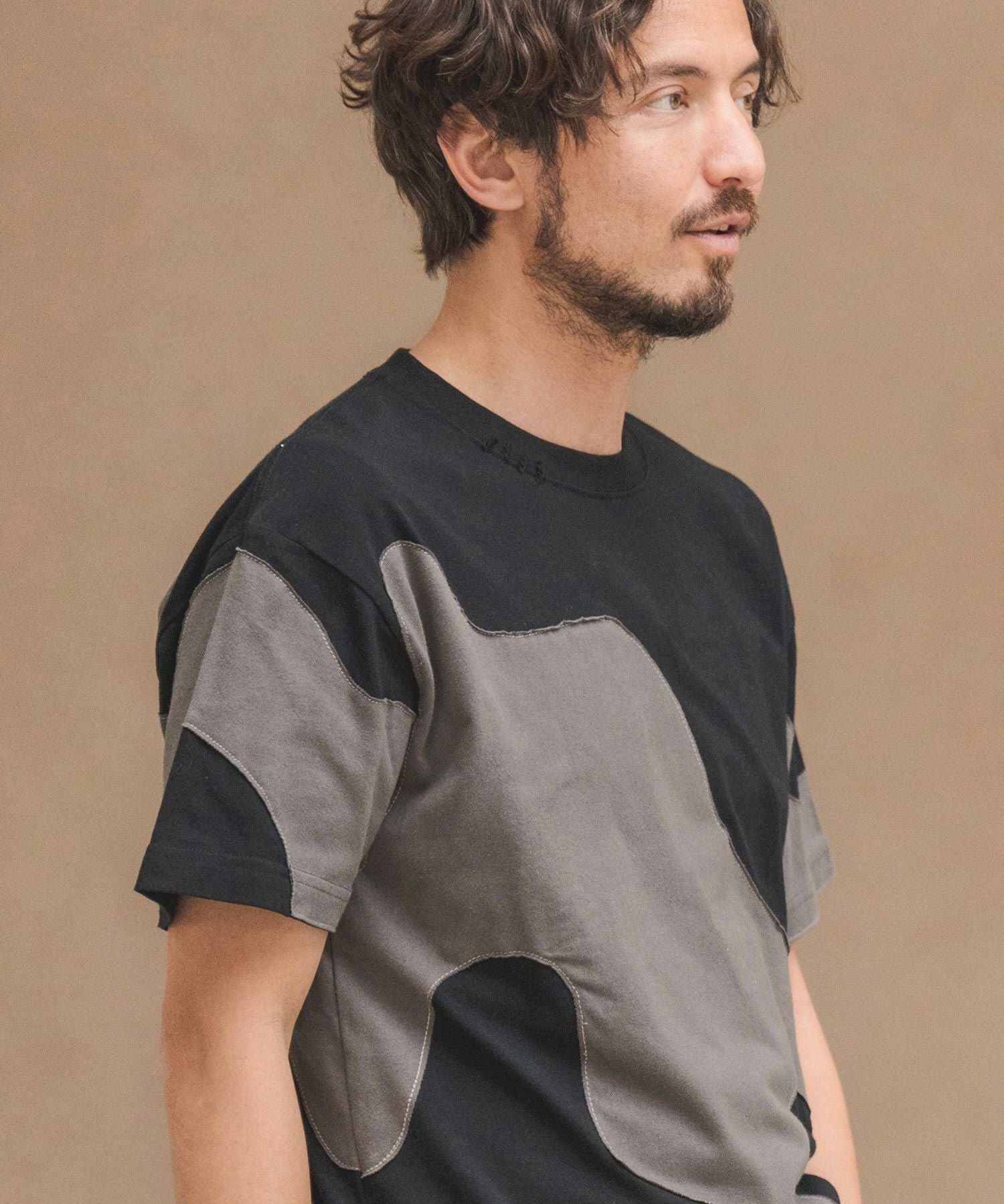 60%OFF【CAMBIO(カンビオ)】迷彩柄切り替えTシャツ(CA-24-05) | CAMBIO