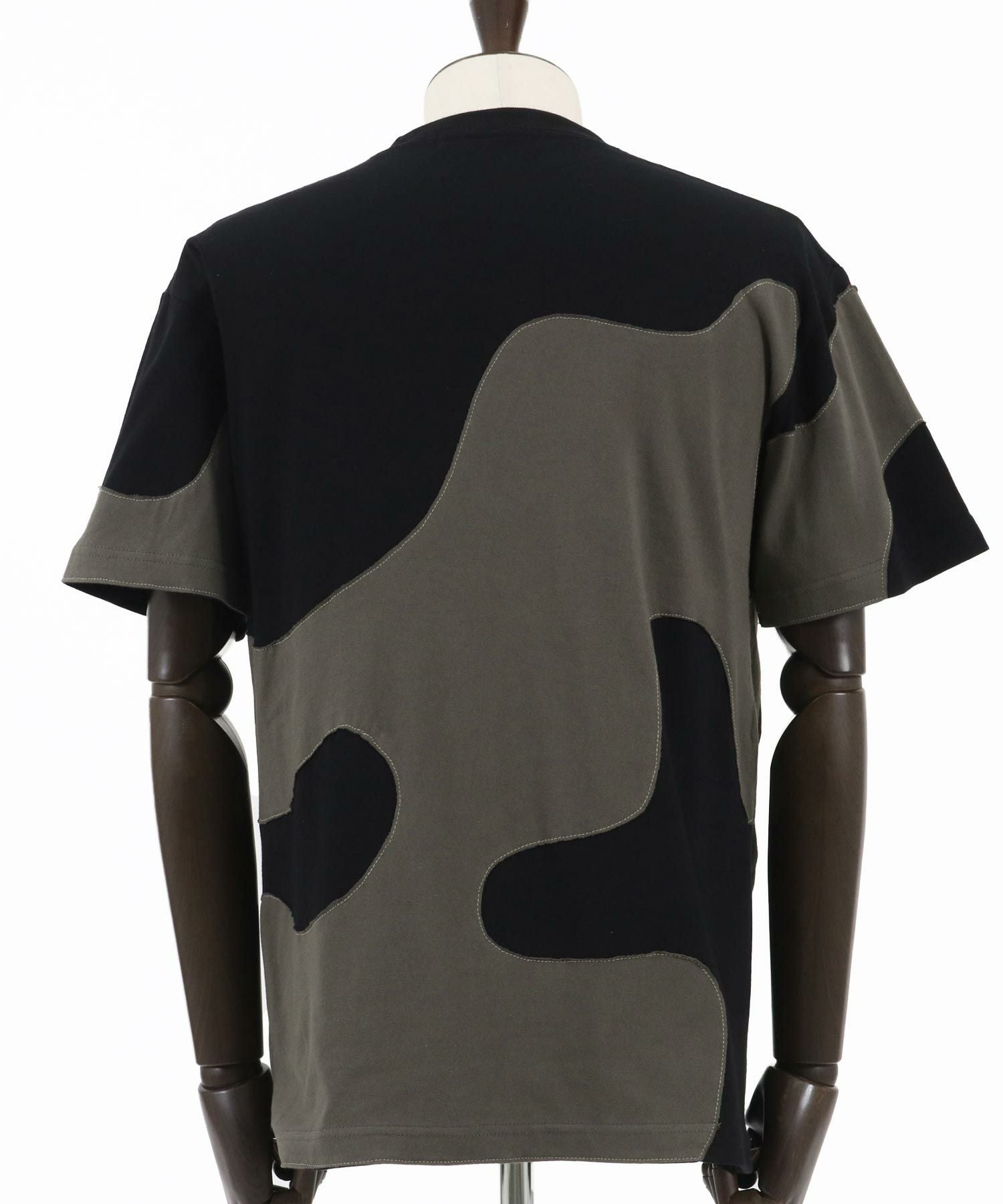 60%OFF【CAMBIO(カンビオ)】迷彩柄切り替えTシャツ(CA-24-05) | CAMBIO