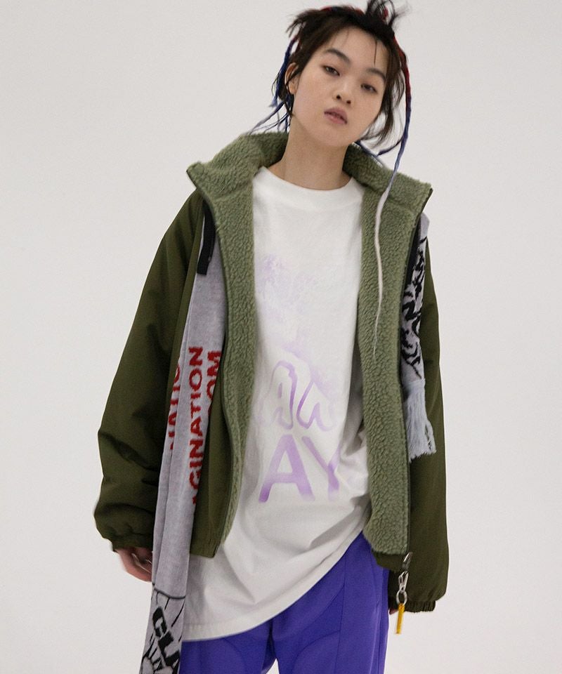 50%OFF【BODYSONG.(ボディソング)】 REFLECTIVE BALACLAVA BLOUSON 50%OFF【BODYSONG.(ボディソング)】 REFLECTIVE BALACLAVA BLOUSON
