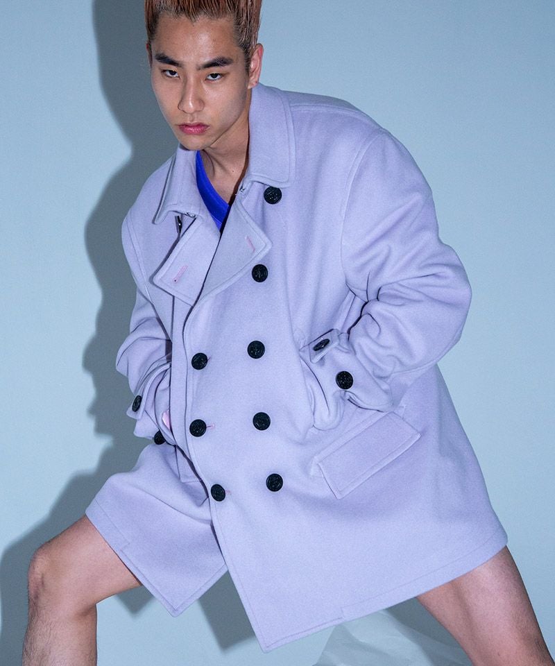 定価7万円以上　ボディソング　bodysong.　コート　ジャケット 60%OFF【BODYSONG.(ボディソング)】 THE BEST TAILORED PCOAT Pコート