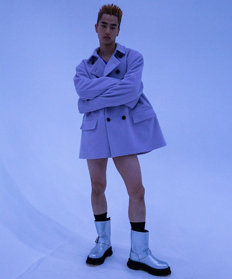 定価7万円以上　ボディソング　bodysong.　コート　ジャケット 60%OFF【BODYSONG.(ボディソング)】 THE BEST TAILORED PCOAT Pコート