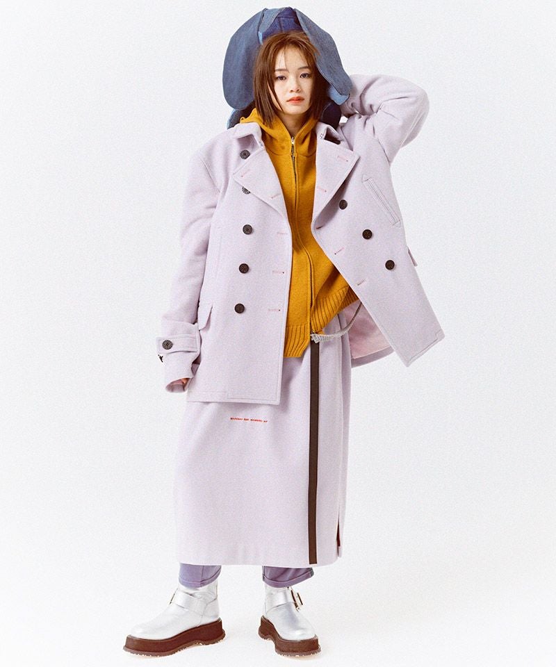 定価7万円以上　ボディソング　bodysong.　コート　ジャケット 60%OFF【BODYSONG.(ボディソング)】 THE BEST TAILORED PCOAT Pコート
