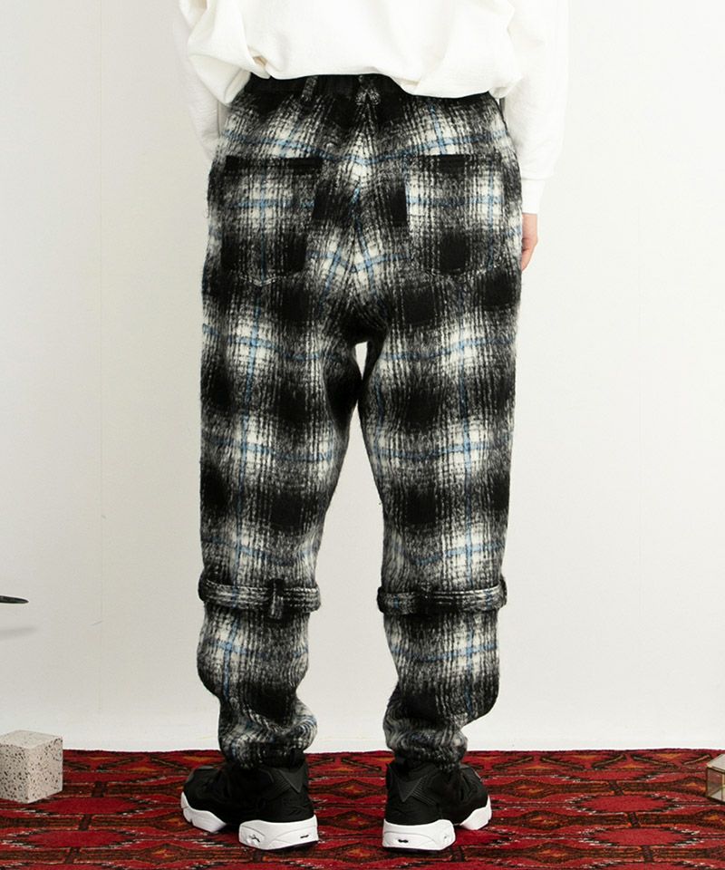 50%OFF【STOF(ストフ)】Wool Shaggy Bontage Pants ボンテージパンツ