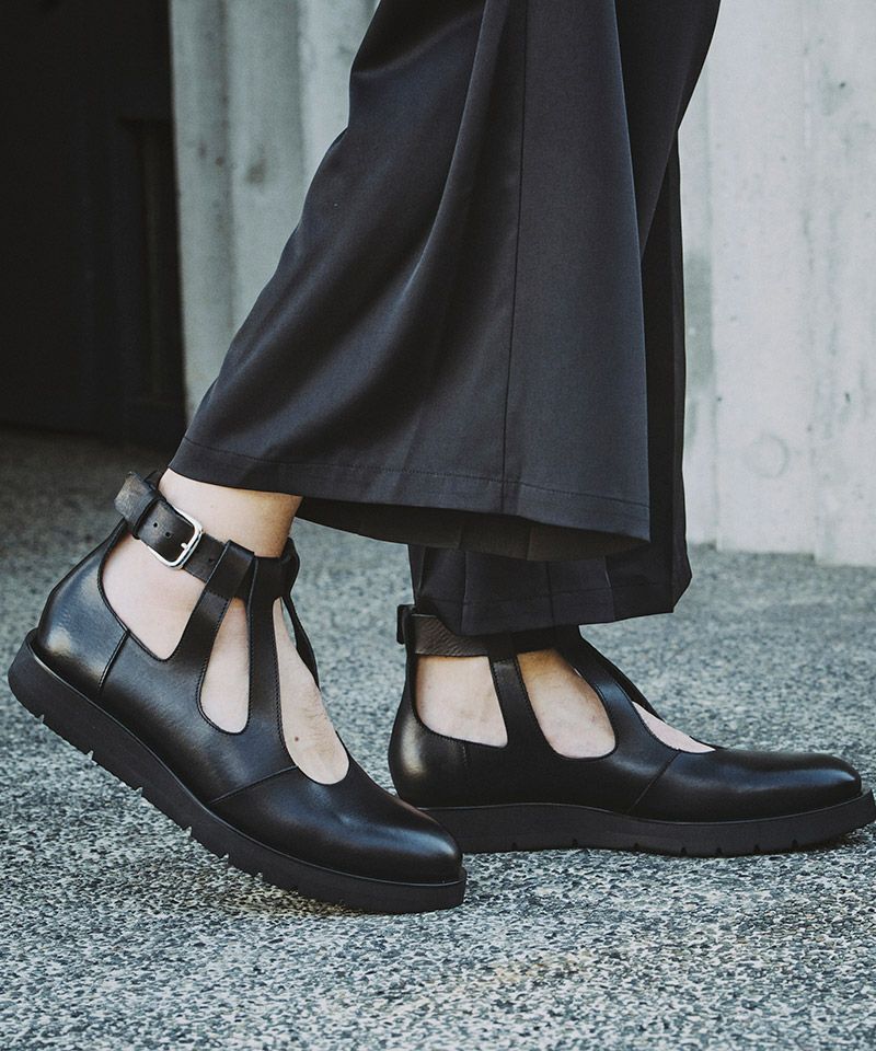 50%OFF【NO ID.(ノーアイディー)】ﾊｰﾈｽﾋｰﾙﾌﾞｰﾂ(853208-514F) | CAMBIO